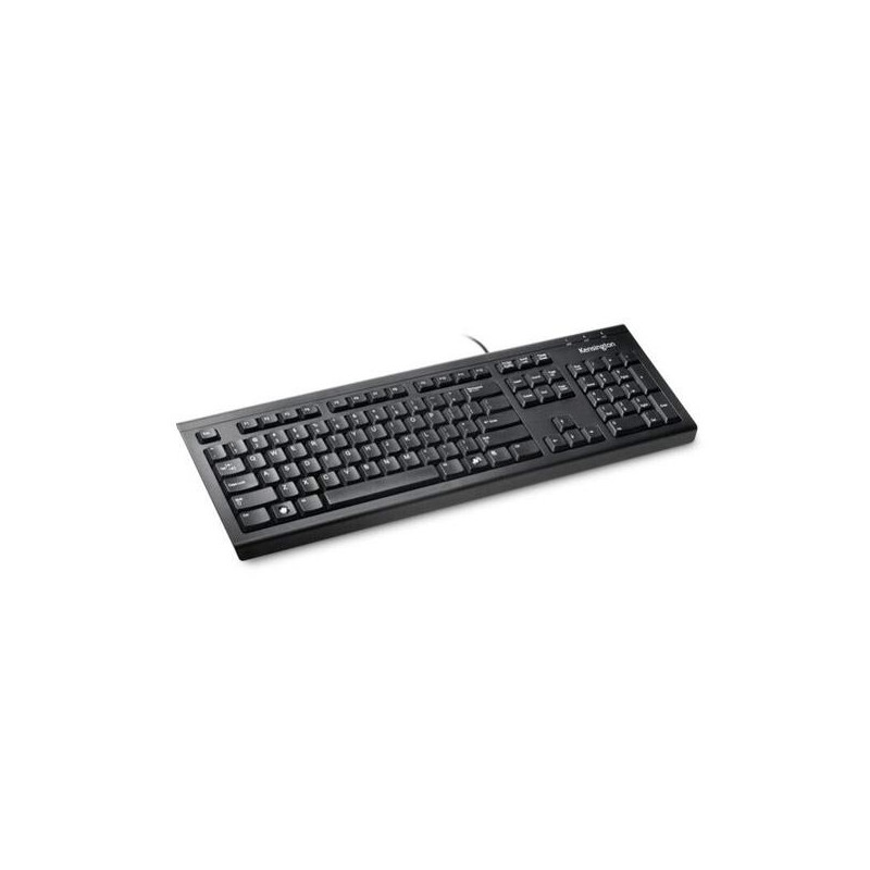 1500109ES KENSINGTON TECLADO VALUE CABLE USB MEMBRANA SELLADA QWERTY ESPAÑOL NEGRO