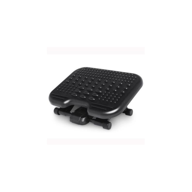 56155EU KENSINGTON REPOSAPIÉS SOLEMASSAGE PARA EJERCICIO AJUSTABLE 5 ALTURAS NEGRO