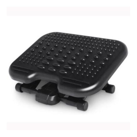 56155EU KENSINGTON REPOSAPIÉS SOLEMASSAGE PARA EJERCICIO AJUSTABLE 5 ALTURAS NEGRO