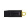 DTX/128GB KINGSTON PENDRIVE DATATRAVELER EXODIA 128GB C/TAPA PROTECTORA Y RANURA PARA COLGAR USB 3.2 NEGRO/AMARILLO