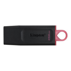 DTX/256GB KINGSTON PENDRIVE DATATRAVELER EXODIA 256GB C/TAPA PROTECTORA Y RANURA PARA COLGAR USB 3.2 NEGRO/ROSA