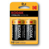 KDXLR20PB2 KODAK PILAS EXTRALIFE ALCALINAS D - LR20 - PACK 2 UDS