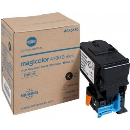 A0X5150 KONICA-MINOLTA MAGIC COLOR 4750 TONER NEGRO TNP18K