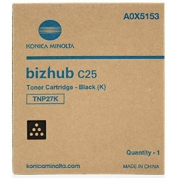 A0X5153 KONICA-MINOLTA TONER NEGRO BIZHUB C25 - TNP-27BK