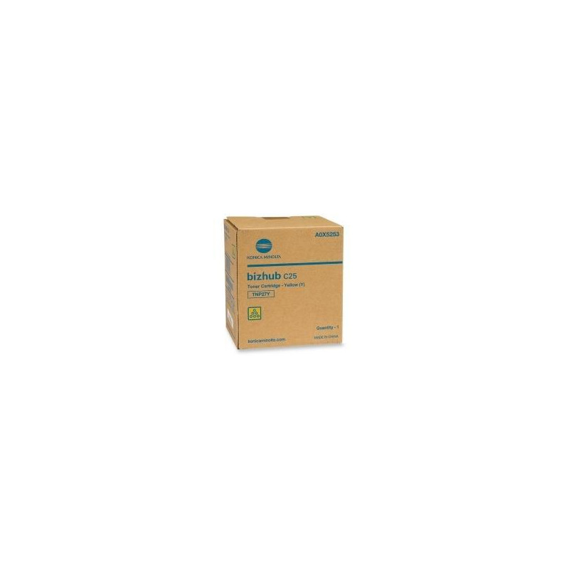 A0X5253 KONICA-MINOLTA TONER AMARILLO BIZHUB C25 - TNP-27Y