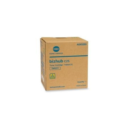 A0X5253 KONICA-MINOLTA TONER AMARILLO BIZHUB C25 - TNP-27Y