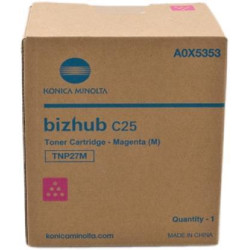 A0X5353 KONICA-MINOLTA TONER MAGENTA BIZHUB C25 - TNP-27M