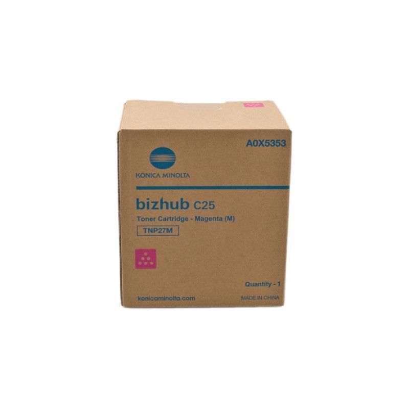 A0X5353 KONICA-MINOLTA TONER MAGENTA BIZHUB C25 - TNP-27M