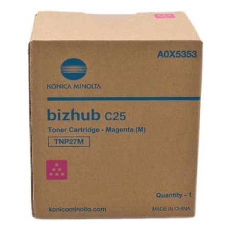 A0X5353 KONICA-MINOLTA TONER MAGENTA BIZHUB C25 - TNP-27M