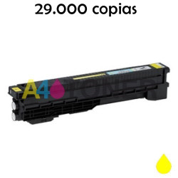 Toner Canon C-EXV16 / C-EXV17 amarillo compatible reemplaza a Canon 1066B002-0259B002