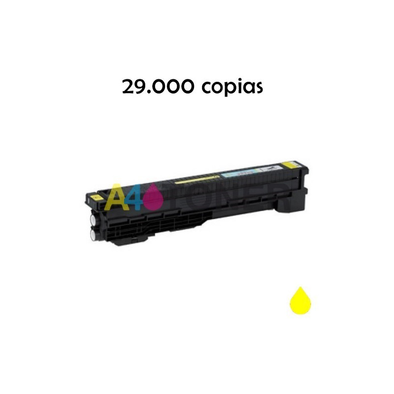 Toner Canon C-EXV16 / C-EXV17 amarillo compatible reemplaza a Canon 1066B002-0259B002