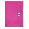 45890023 LEITZ CARPETA ACORDEÓN WOW PP 6 SEPARADORES A4 FUCSIA