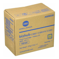 A95W250 KONICA-MINOLTA TONER AMARILLO BIZHUB C3351