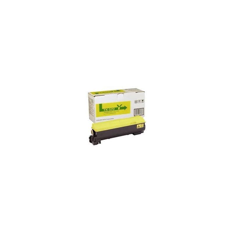 1T02HGAEU0 KYOCERA TÓNER LÁSER TK570Y PARA FS-5400 AMARILLO - TK 570 Y