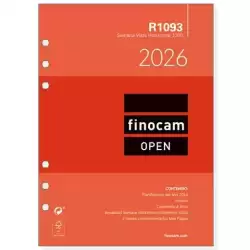 711590026 FINOCAM RECAMBIO ANUAL AGENDA DE ANILLAS OPEN R1093 1000-155X215MM SVH 2026