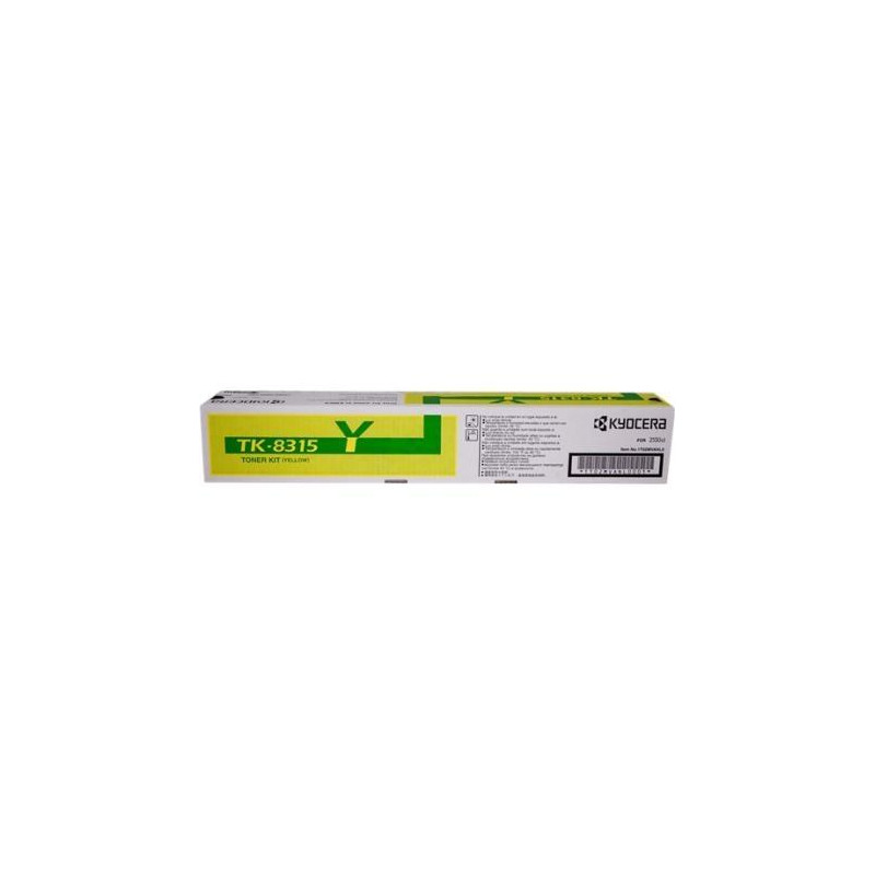 1T02MVANL0 KYOCERA-MITA TONER AMARILLO TK 8315 Y