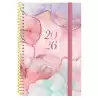 742212626 FINOCAM AGENDA ESPIRAL DESIGN COLLECTION E5-117X181MM SVH TAPA PP GOLDY 2026