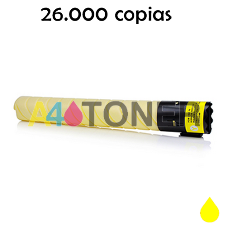 Toner compatible Konica TN216 / TN319 amarillo genérico a Konica Minolta TN-216 / TN-319 A11G250 / A11G251