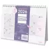 787022726 FINOCAM CALENDARIO DE SOBREMESA PARA ESCRIBIR S-210X150MM MV CHIC MORADO 2026