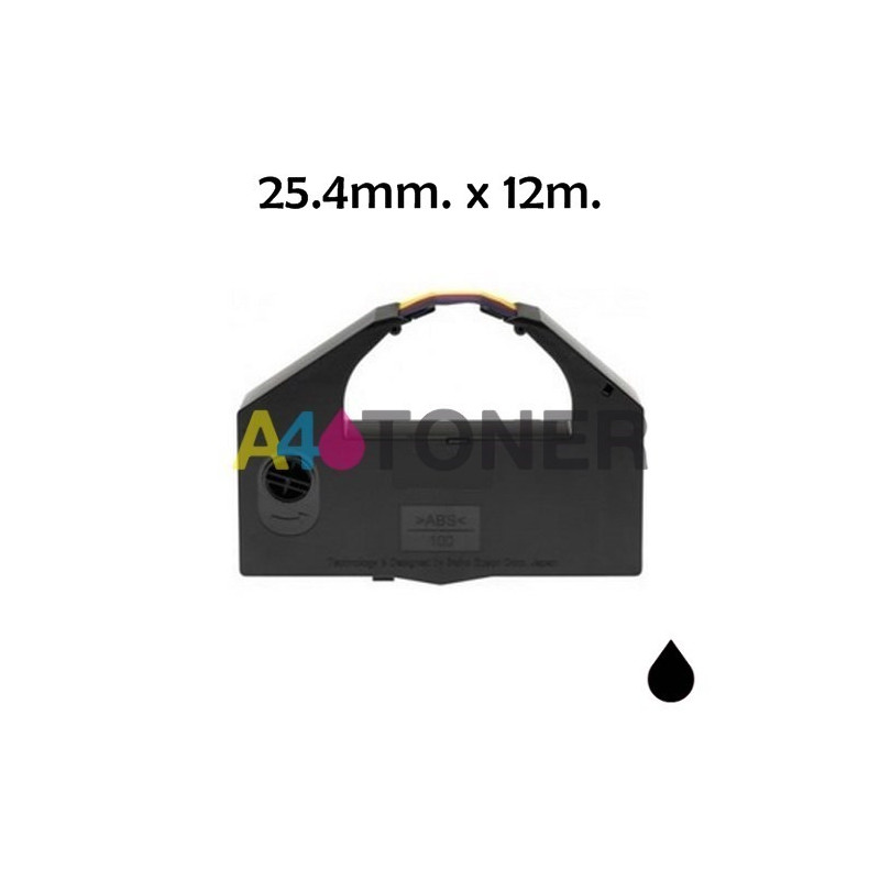 Cinta matricial nylon DLQ 3000 / DLQ 3500 negro compatible con Epson C13S015066