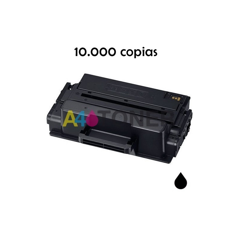 Toner Samsung MLT-D201S negro compatible reemplaza a D201S