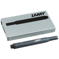 1202075 LAMY CARTUCHO T10 RECAMBIO 825 PARA PLUMA TINTA NEGRA CAJA 5U