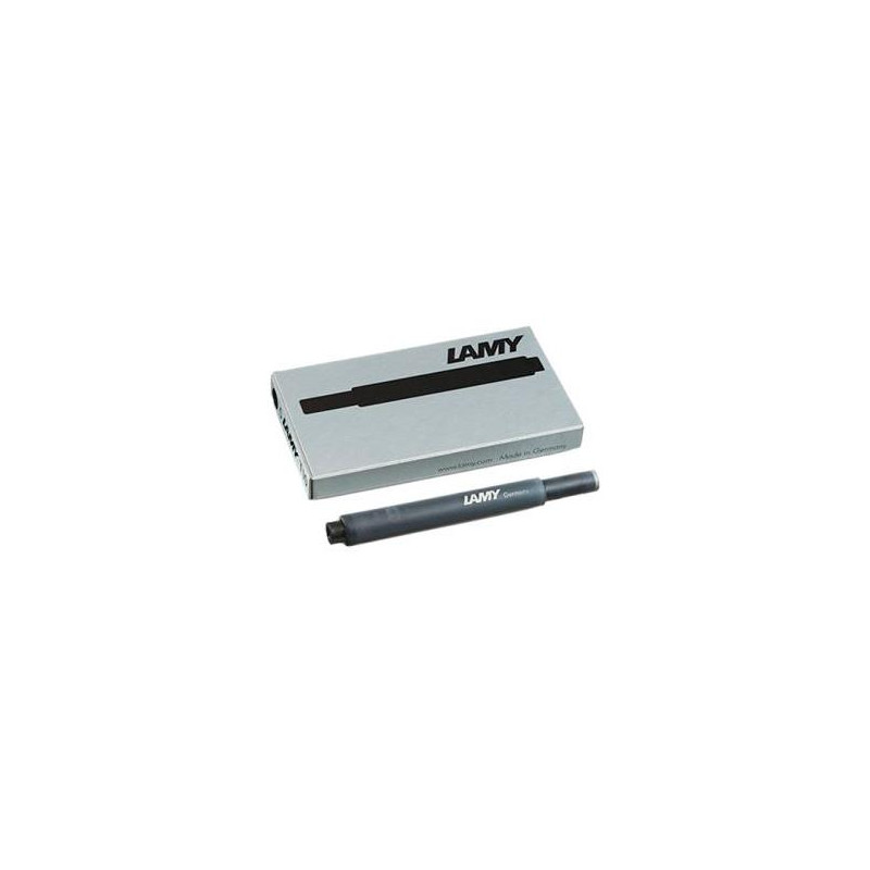 1202075 LAMY CARTUCHO T10 RECAMBIO 825 PARA PLUMA TINTA NEGRA CAJA 5U