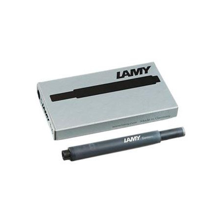 1202075 LAMY CARTUCHO T10 RECAMBIO 825 PARA PLUMA TINTA NEGRA CAJA 5U