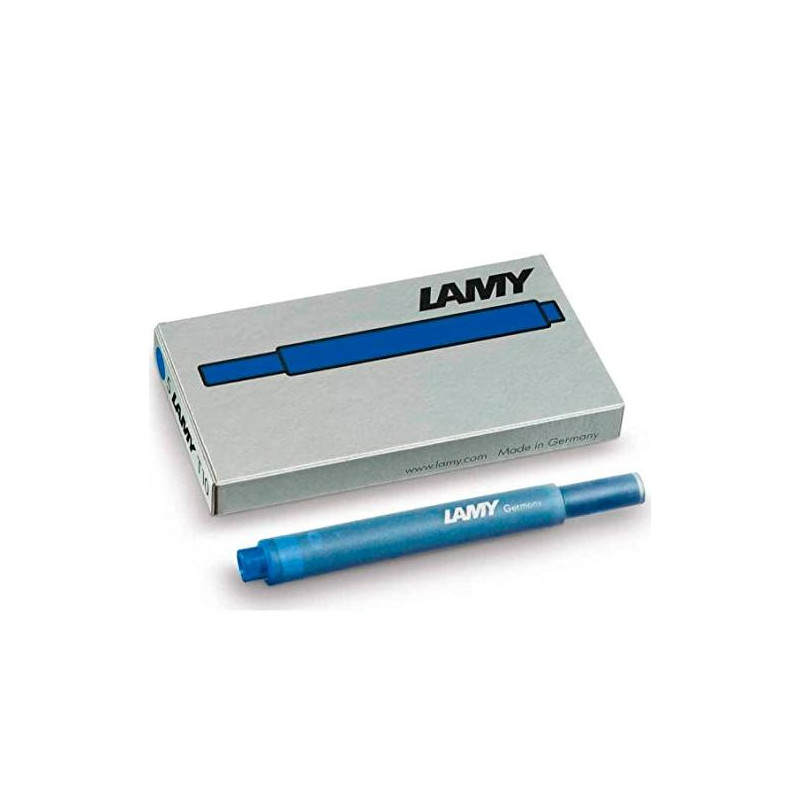 1202077 LAMY CARTUCHO T10 BLUE RECAMBIO 825 PARA PLUMA TINTA AZUL CAJA 5U