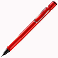 1205265 LAMY PORTAMINAS SAFARI 0.5 CON CLIP METÁLICO Y GOMA DE BORRAR ROJO