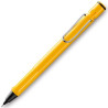 1208120 LAMY PORTAMINAS SAFARI 0.5 CON CLIP METÁLICO Y GOMA DE BORRAR AMARILLO