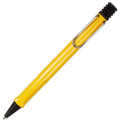 1208125 LAMY BOLÍGRAFO SAFARI YELLOW 218M PUNTA MEDIA TINTA AZUL RECARGABLE ESTUCHE COLOR AMARILLO