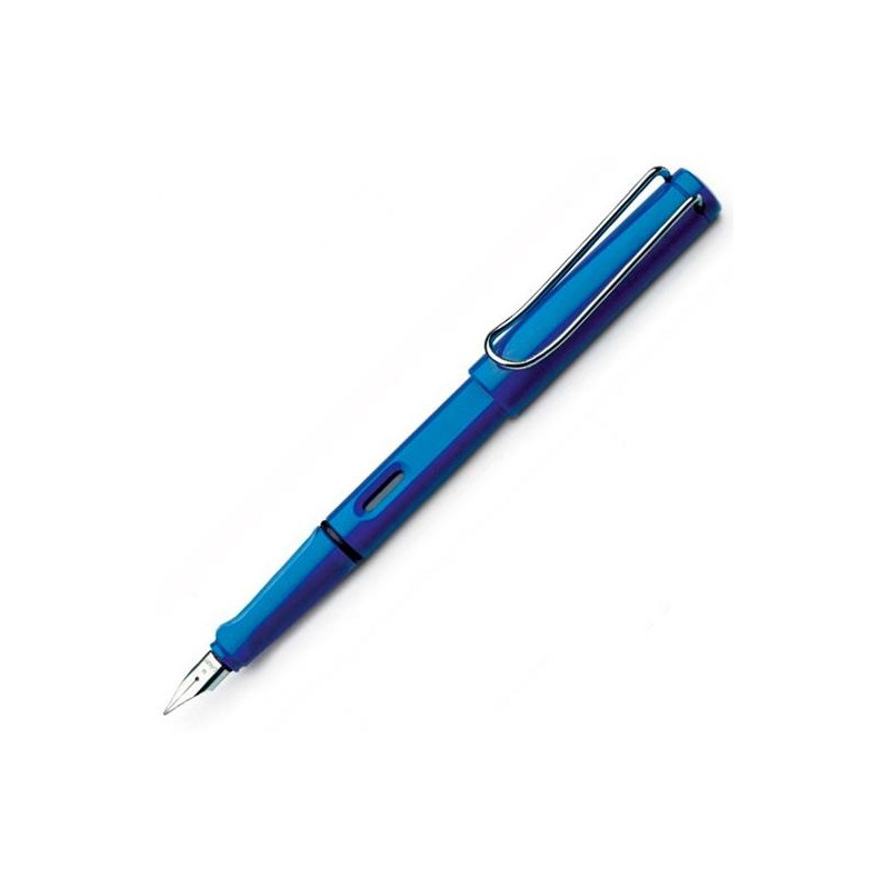 1210491 LAMY PLUMA ESTILOGRÁFICA SAFARI 014M TINTA AZUL PUNTA M AZUL