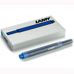 1210655 LAMY CARTUCHO T10 RECAMBIO PARA PLUMA TINTA AZUL/NEGRO CAJA 5U