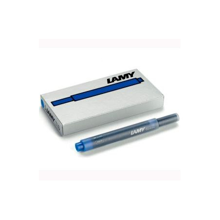 1210655 LAMY CARTUCHO T10 RECAMBIO PARA PLUMA TINTA AZUL/NEGRO CAJA 5U