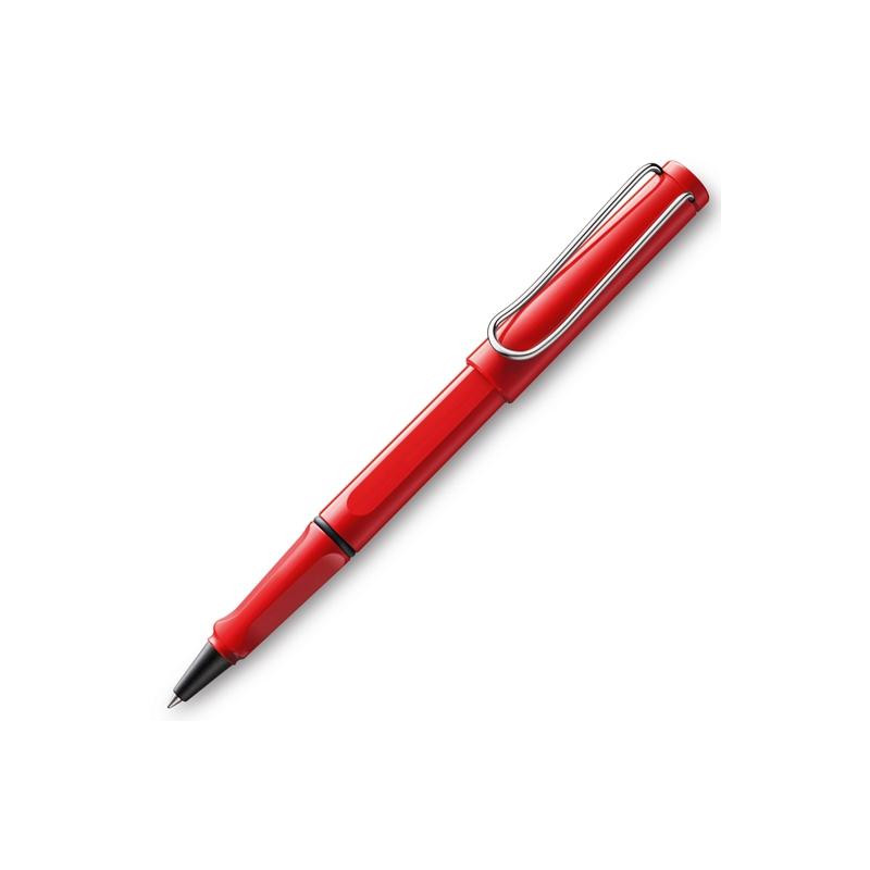 1214116 LAMY ROLLER BALL SAFARI RED 316M PUNTA M TINTA AZUL CUERPO ROJO ESTUCHE 1 UD