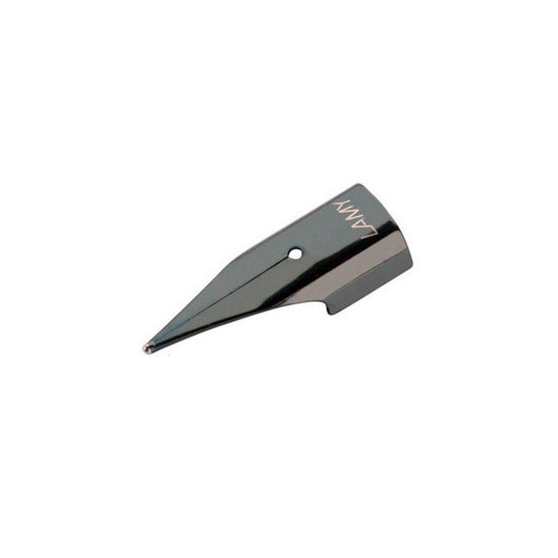 1215062 LAMY PLUMÍN Z50 RECAMBIO LH PARA ZURDOS ACERO PULIDO NEGRO