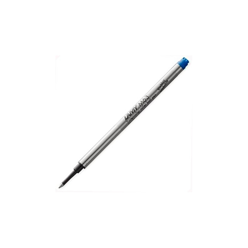 1218560 LAMY RECAMBIO PARA ROLLERS CON CAPUCHON M63 PUNTA MEDIA TINTA AZUL