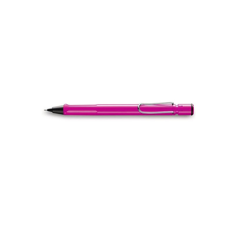 1226174 LAMY PORTAMINAS SAFARI 0.5 CLIP METÁLICO Y GOMA DE BORRAR ROSA