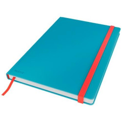 44820061 LEITZ CUADERNO DE NOTAS COSY TOUCH 80H CUADRICULADO T/DURA CIERRE C/GOMA DIN B5 AZUL