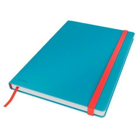 44820061 LEITZ CUADERNO DE NOTAS COSY TOUCH 80H CUADRICULADO T/DURA CIERRE C/GOMA DIN B5 AZUL