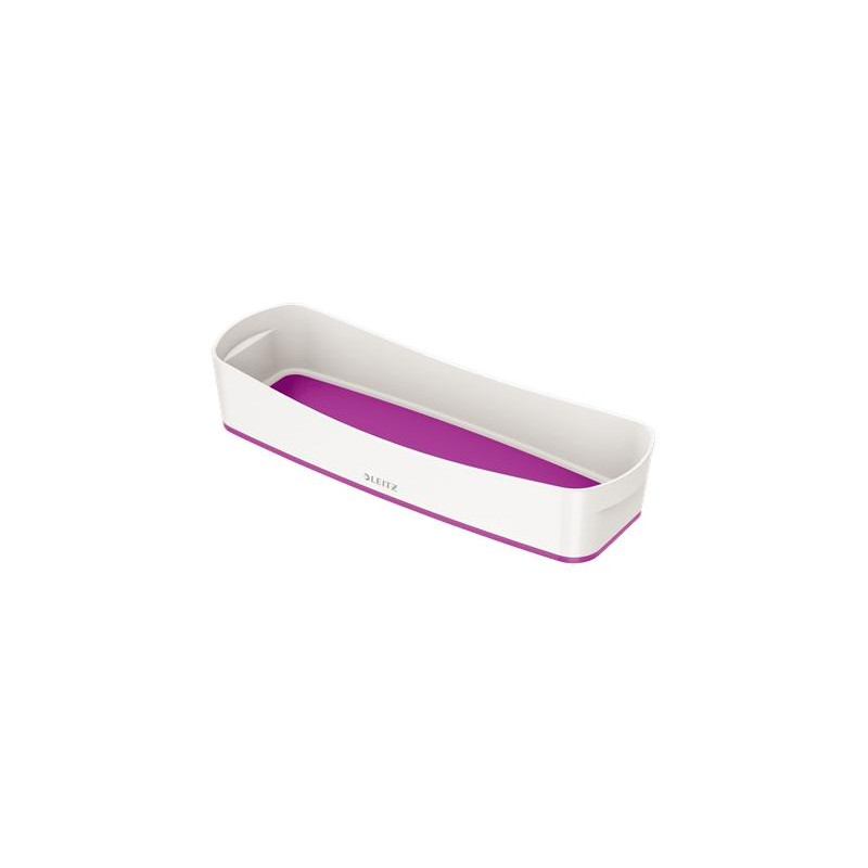 52581062 LEITZ BANDEJA ORGANIZADORA MYBOX WOW 307X55X105MM VIOLETA/BLANCO