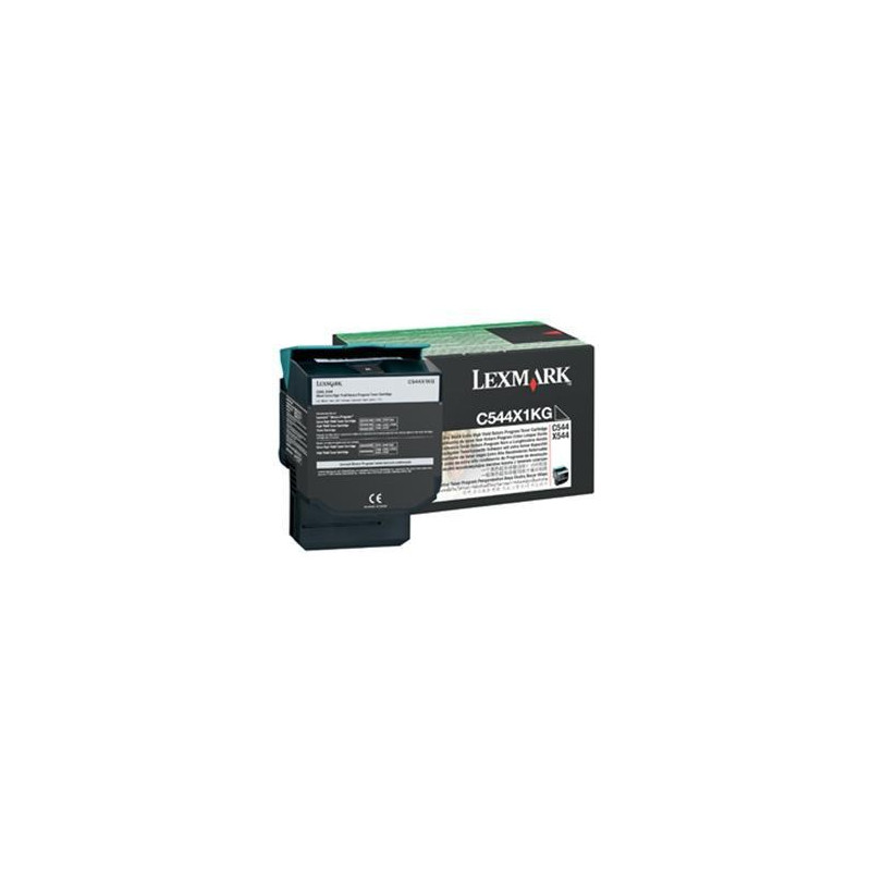 0C544X1KG LEXMARK C544/X544 TONER NEGRO EXTRA ALTO RENDIMIENTO RETORNABLE