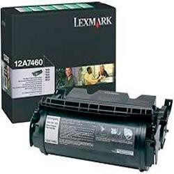 12A7460 LEXMARK TONER  T-630/T-632/T-634 RETORNABLE STANDARD