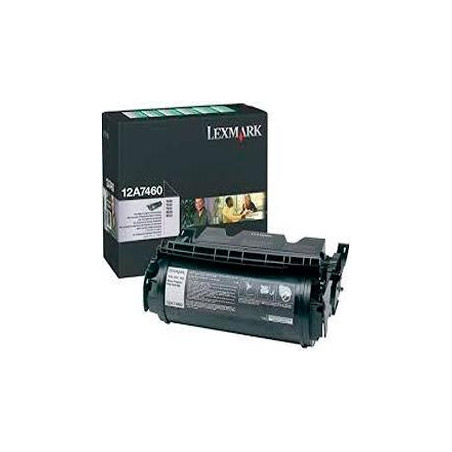 12A7460 LEXMARK TONER  T-630/T-632/T-634 RETORNABLE STANDARD