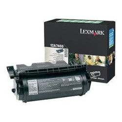 12A7468 LEXMARK TONER  T-630/T-632/T-634 ALTO RENDIMIENTO RETORNABLE ETIQUETAS