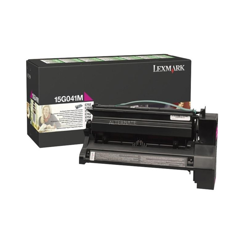 15G041M LEXMARK UNIDAD DE IMPRESIÓN C-752/752L MAGENTA RETORNABLE