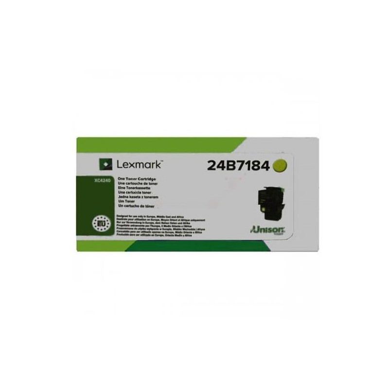 24B7184 LEXMARK TONER AMARILLO XC 2240