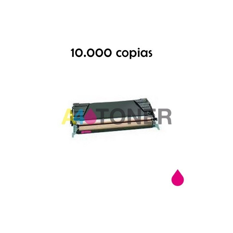 Toner compatible lexmark C746 / C748 magenta alternativo a Lexmark C746A1MG