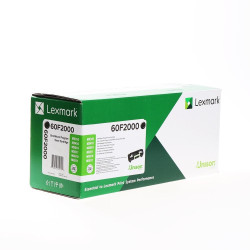 60F2000 LEXMARK TONER RETORNABLE NEGRO MX310